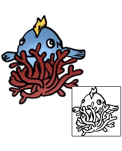 Sea Creature Tattoo Marine Life tattoo | PPF-01015
