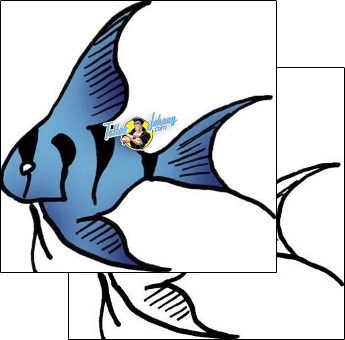 Fish Tattoo marine-life-fish-tattoos-pablo-paola-ppf-01032