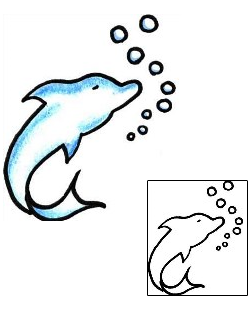 Dolphin Tattoo Tattoo Styles tattoo | PPF-01046