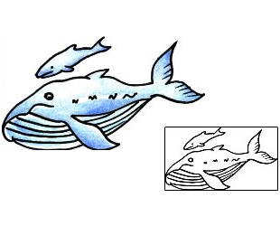 Sea Creature Tattoo Specific Body Parts tattoo | PPF-01114