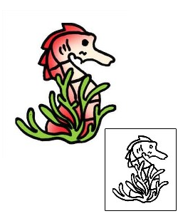 Sea Creature Tattoo Specific Body Parts tattoo | PPF-01124