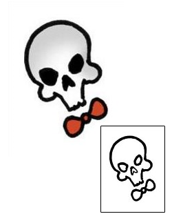 Skull Tattoo Specific Body Parts tattoo | PPF-01140