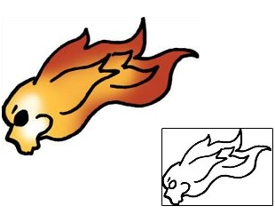 Fire – Flames Tattoo Miscellaneous tattoo | PPF-01162