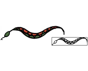 Snake Tattoo Horror tattoo | PPF-01252