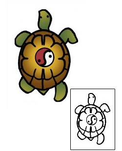 Turtle Tattoo Miscellaneous tattoo | PPF-01440