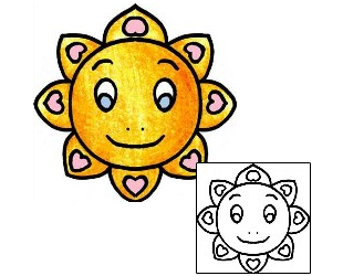 Sun Tattoo Astronomy tattoo | PPF-01526