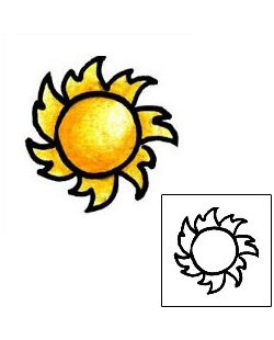 Sun Tattoo Astronomy tattoo | PPF-01540