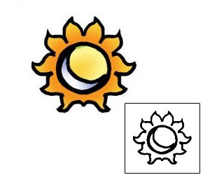 Sun Tattoo Astronomy tattoo | PPF-01591