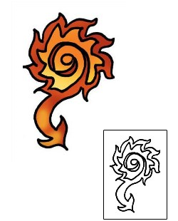 Fire – Flames Tattoo Miscellaneous tattoo | PPF-01623