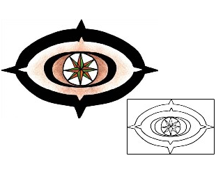 Compass Tattoo Astronomy tattoo | PPF-01649