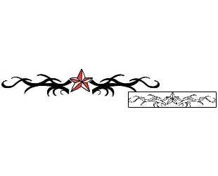 Nautical Star Tattoo Astronomy tattoo | PPF-01665