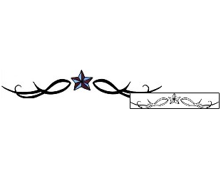 Nautical Star Tattoo Astronomy tattoo | PPF-01669