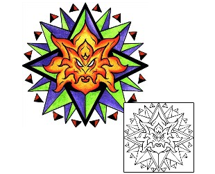 Compass Tattoo Astronomy tattoo | PPF-01725