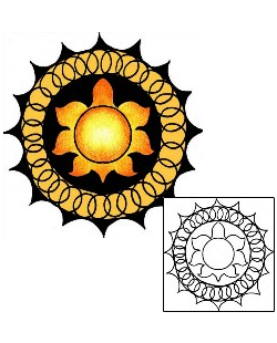 Sun Tattoo Astronomy tattoo | PPF-01762