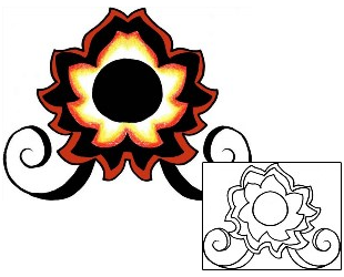 Sun Tattoo Astronomy tattoo | PPF-01782