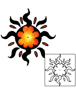 Sun Tattoo Astronomy tattoo | PPF-01803