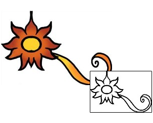 Sun Tattoo Astronomy tattoo | PPF-01804
