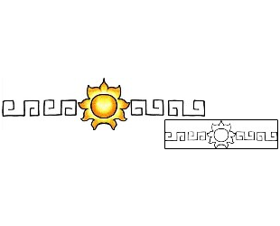 Sun Tattoo Astronomy tattoo | PPF-01805