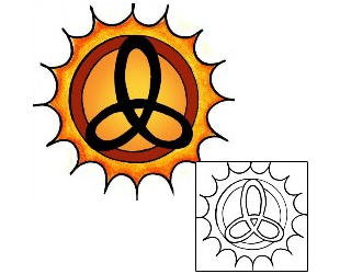 Sun Tattoo Astronomy tattoo | PPF-01821
