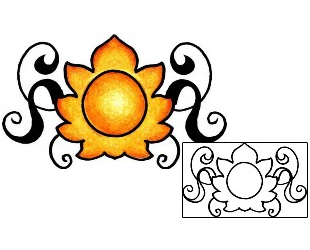 Sun Tattoo Astronomy tattoo | PPF-01825