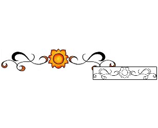 Sun Tattoo Astronomy tattoo | PPF-01832