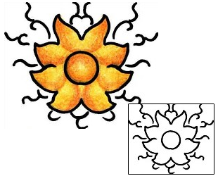 Sun Tattoo Astronomy tattoo | PPF-01848