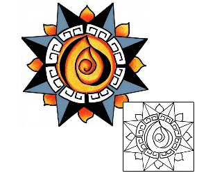 Sun Tattoo Astronomy tattoo | PPF-01851