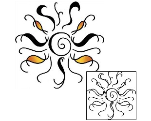 Sun Tattoo Astronomy tattoo | PPF-01859