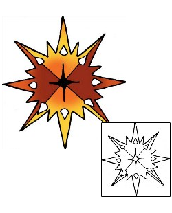 Sun Tattoo Astronomy tattoo | PPF-01861