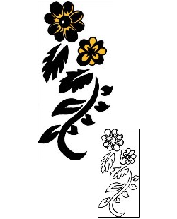 Daisy Tattoo Plant Life tattoo | PPF-01867