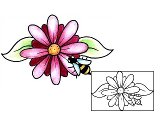 Daisy Tattoo Plant Life tattoo | PPF-01886