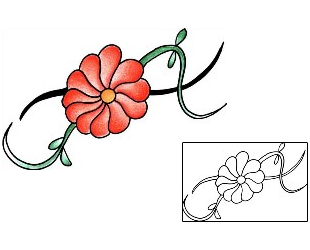 Daisy Tattoo Plant Life tattoo | PPF-01892