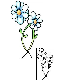Daisy Tattoo Plant Life tattoo | PPF-01897