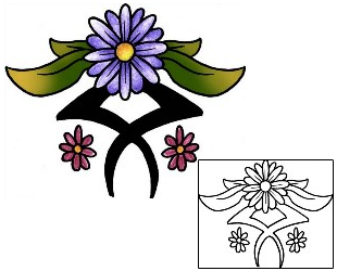 Daisy Tattoo Plant Life tattoo | PPF-01921