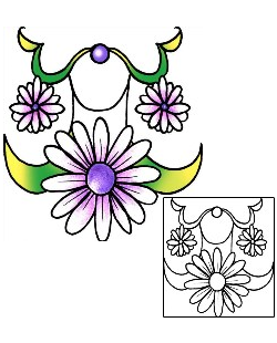 Daisy Tattoo Plant Life tattoo | PPF-01933