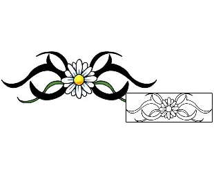 Daisy Tattoo Plant Life tattoo | PPF-01942