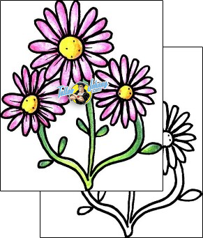 Daisy Tattoo daisy-tattoos-pablo-paola-ppf-01944