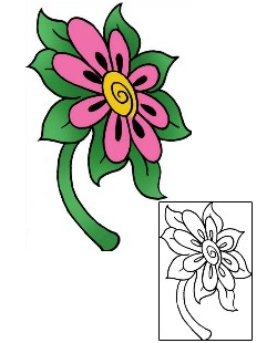 Daisy Tattoo Plant Life tattoo | PPF-01966