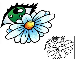 Daisy Tattoo Plant Life tattoo | PPF-01970