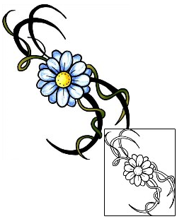 Daisy Tattoo Plant Life tattoo | PPF-01977