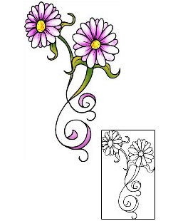 Daisy Tattoo Plant Life tattoo | PPF-02000