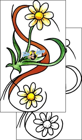 Daisy Tattoo plant-life-daisy-tattoos-pablo-paola-ppf-02007