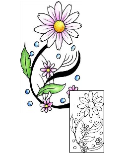 Daisy Tattoo Plant Life tattoo | PPF-02008