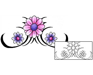 Daisy Tattoo Plant Life tattoo | PPF-02033