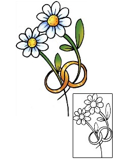 Daisy Tattoo Plant Life tattoo | PPF-02037