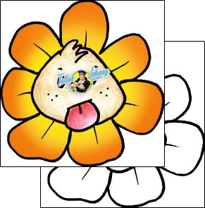 Daisy Tattoo plant-life-daisy-tattoos-pablo-paola-ppf-02049