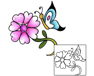 Daisy Tattoo Plant Life tattoo | PPF-02053