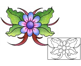 Daisy Tattoo Plant Life tattoo | PPF-02055