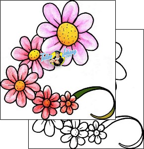 Daisy Tattoo daisy-tattoos-pablo-paola-ppf-02056