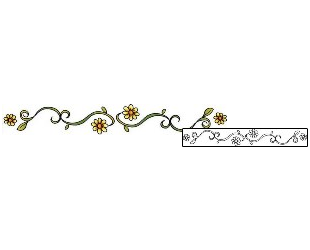 Flower Tattoo Plant Life tattoo | PPF-02093